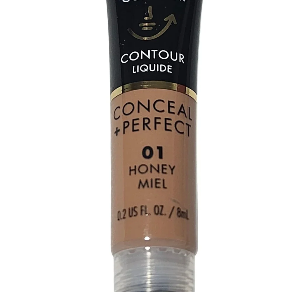 Milani Liquid Contour Concealer 01 Honey Miel Buildable Cream Makeup 8ml 0.2floz